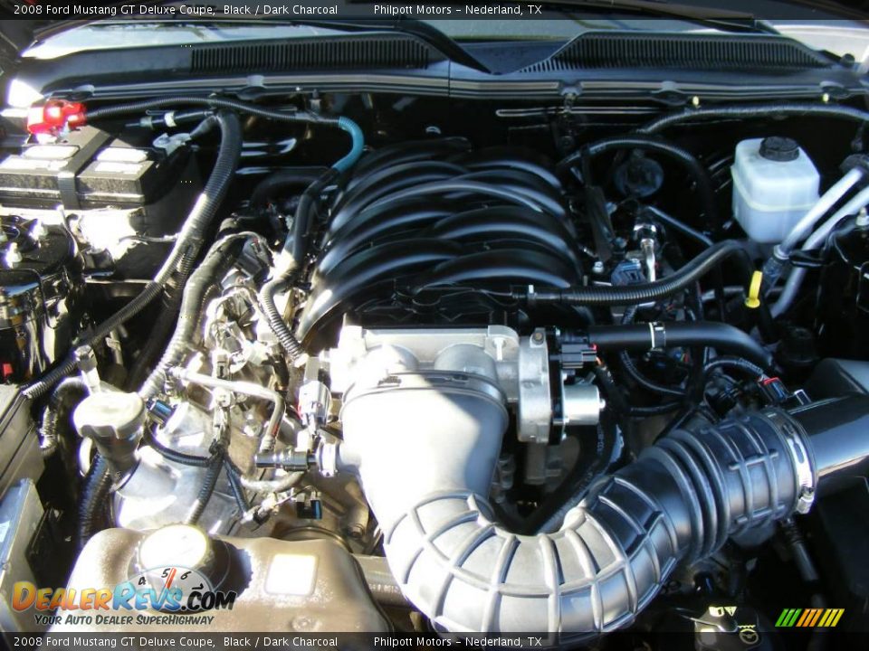 2008 Ford Mustang GT Deluxe Coupe Black / Dark Charcoal Photo #22