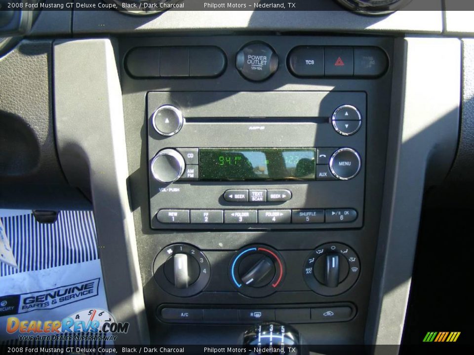2008 Ford Mustang GT Deluxe Coupe Black / Dark Charcoal Photo #32