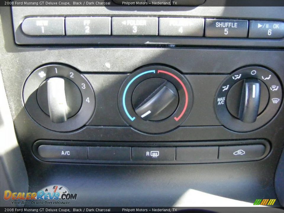 2008 Ford Mustang GT Deluxe Coupe Black / Dark Charcoal Photo #34