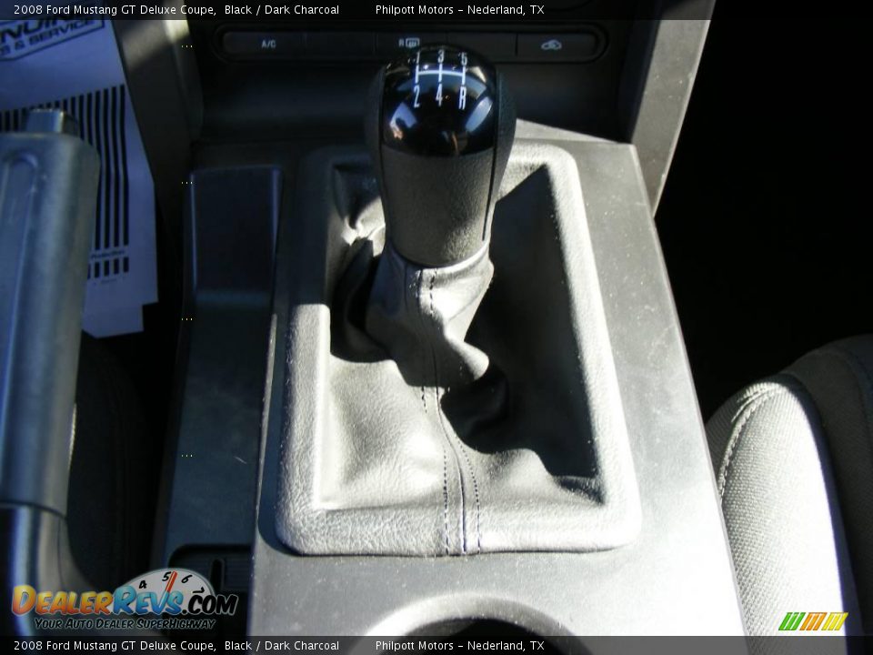 2008 Ford Mustang GT Deluxe Coupe Black / Dark Charcoal Photo #35