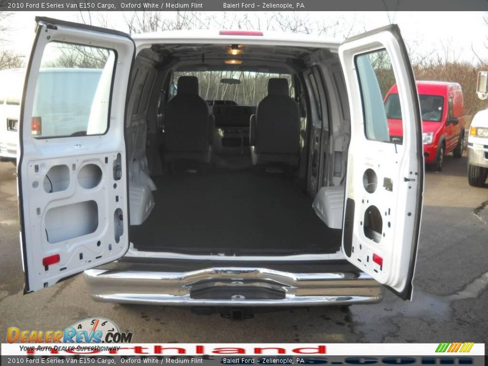 2010 Ford E Series Van E150 Cargo Oxford White / Medium Flint Photo #11