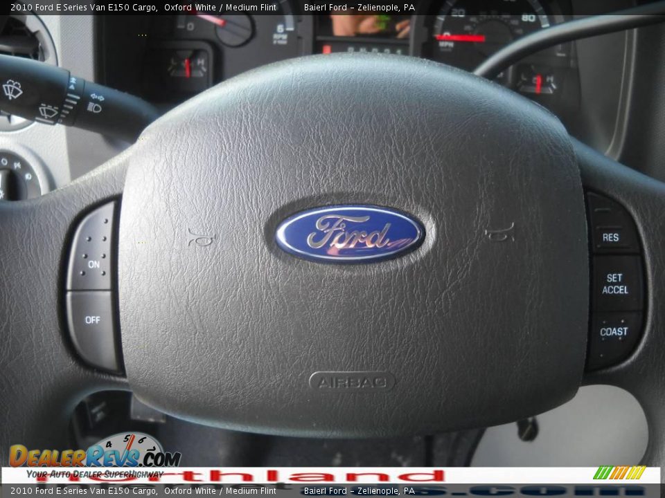 2010 Ford E Series Van E150 Cargo Oxford White / Medium Flint Photo #19