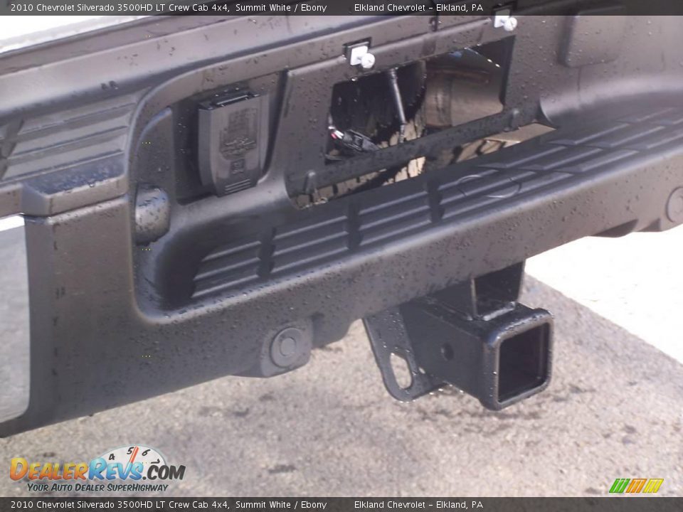 2010 Chevrolet Silverado 3500HD LT Crew Cab 4x4 Summit White / Ebony Photo #9