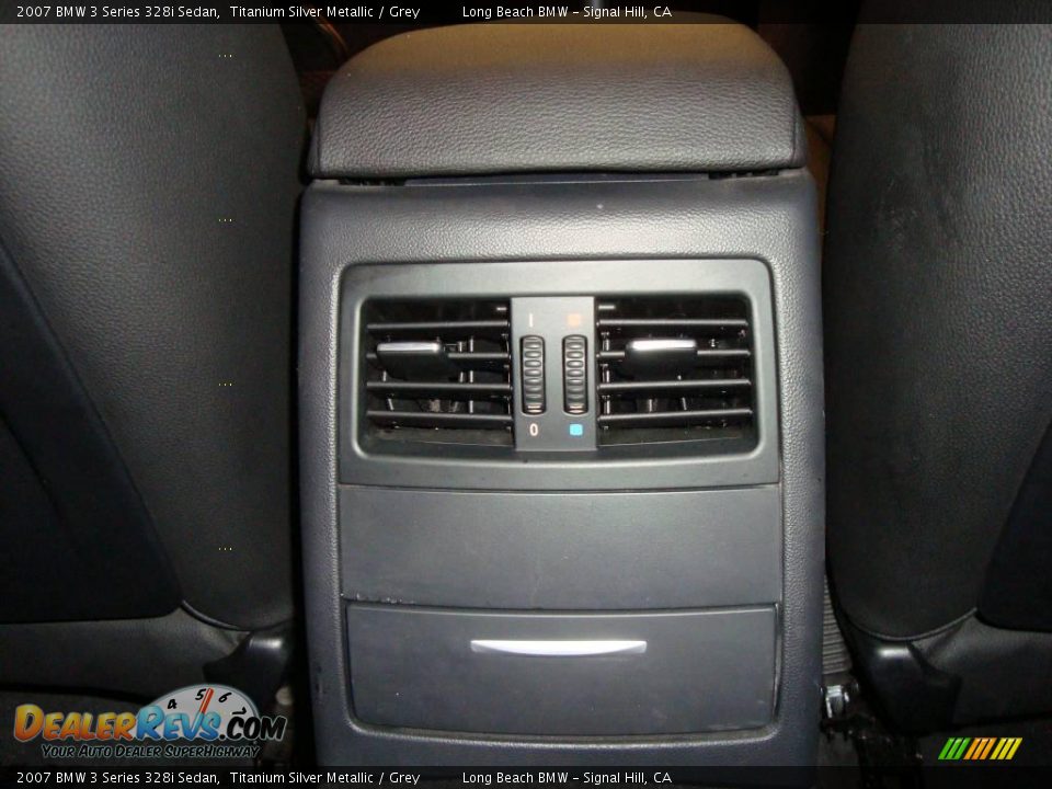 2007 BMW 3 Series 328i Sedan Titanium Silver Metallic / Grey Photo #31