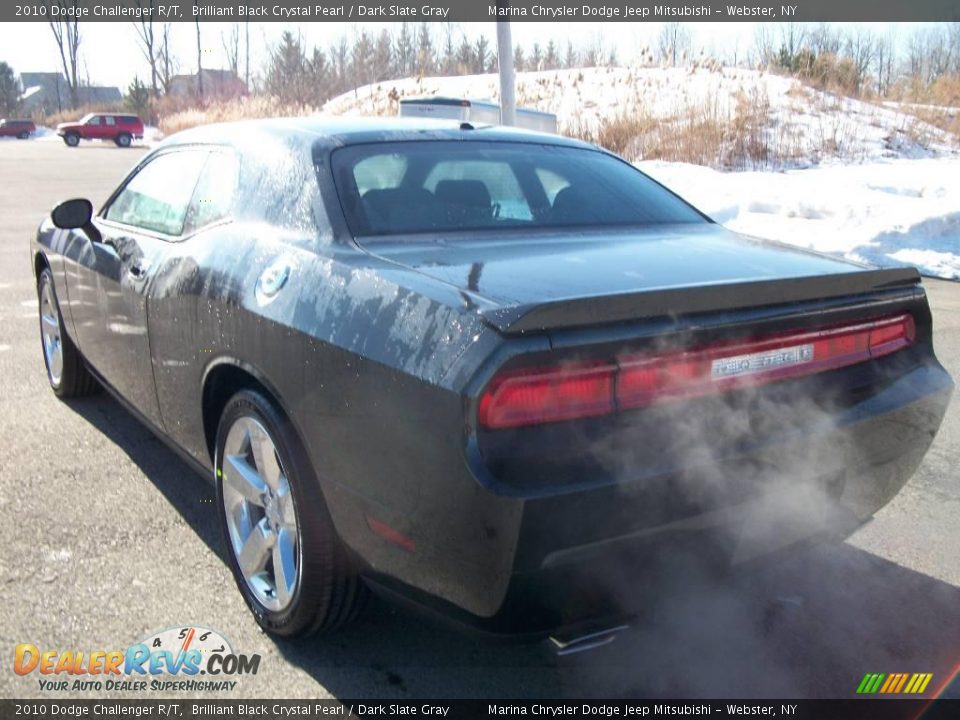 2010 Dodge Challenger R/T Brilliant Black Crystal Pearl / Dark Slate Gray Photo #3