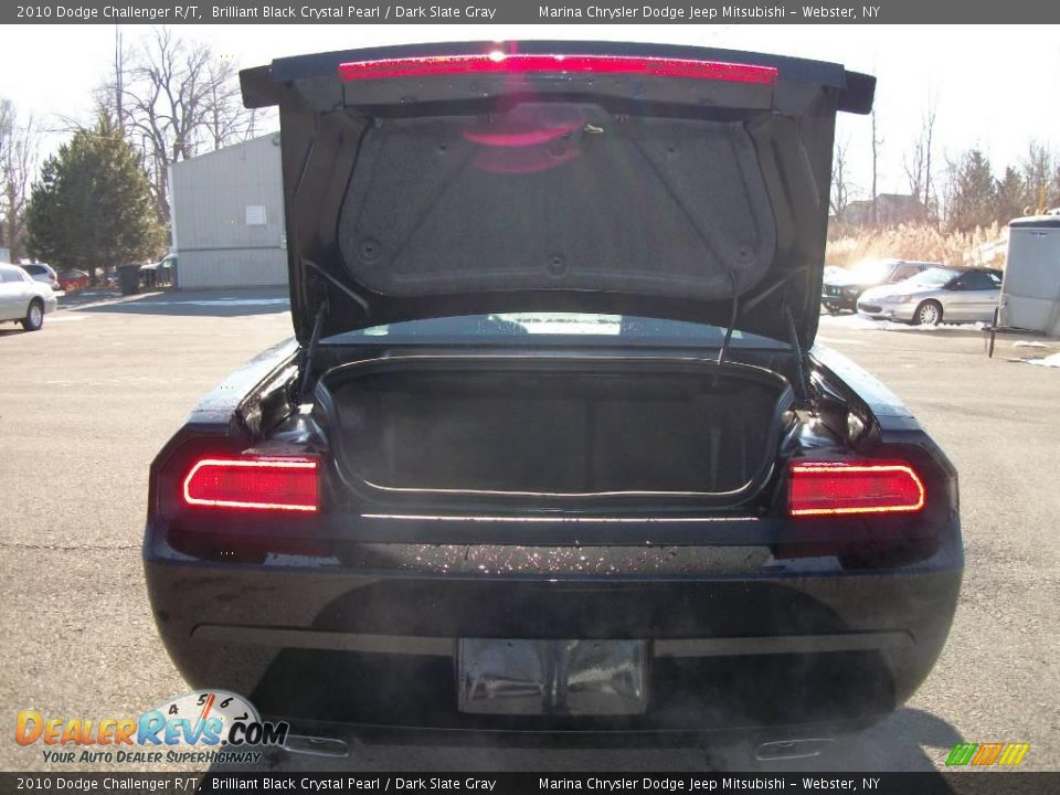 2010 Dodge Challenger R/T Brilliant Black Crystal Pearl / Dark Slate Gray Photo #13