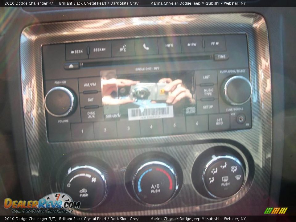 2010 Dodge Challenger R/T Brilliant Black Crystal Pearl / Dark Slate Gray Photo #23