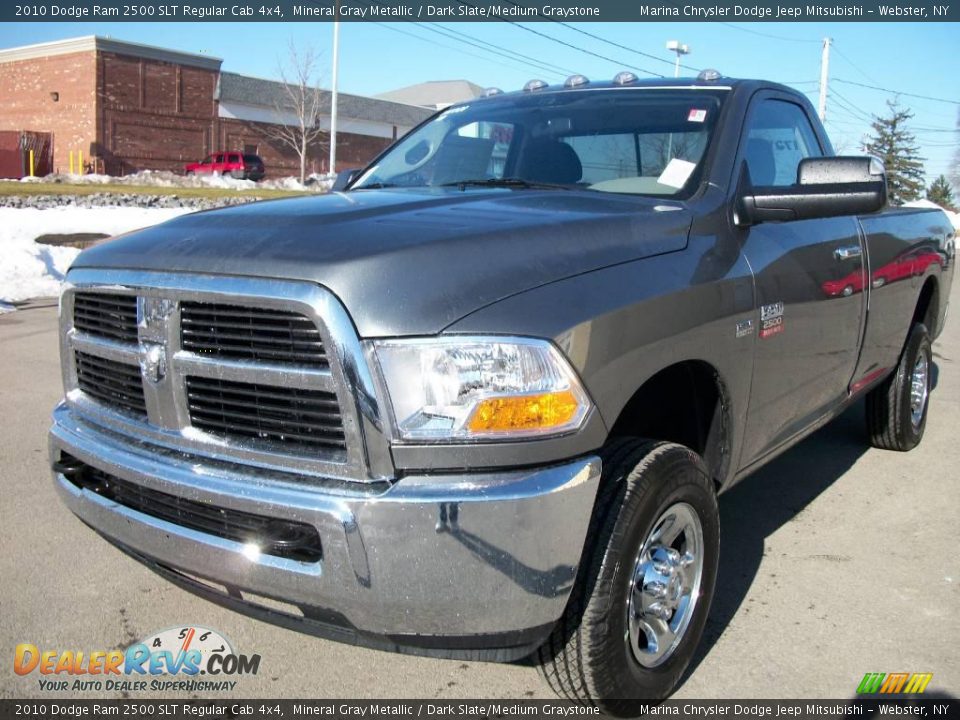 2010 Dodge Ram 2500 SLT Regular Cab 4x4 Mineral Gray Metallic / Dark Slate/Medium Graystone Photo #1