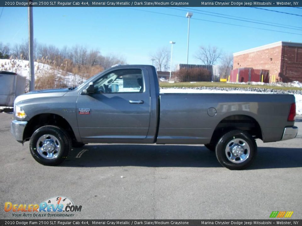 2010 Dodge Ram 2500 SLT Regular Cab 4x4 Mineral Gray Metallic / Dark Slate/Medium Graystone Photo #2