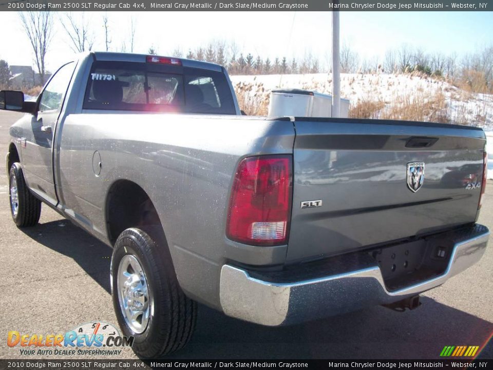 2010 Dodge Ram 2500 SLT Regular Cab 4x4 Mineral Gray Metallic / Dark Slate/Medium Graystone Photo #3