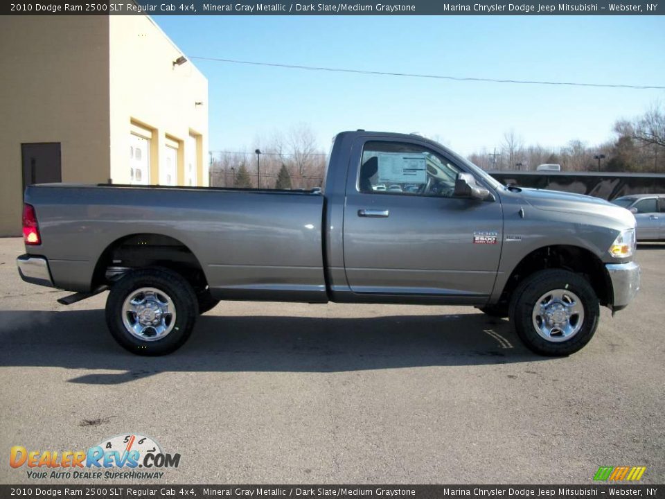 2010 Dodge Ram 2500 SLT Regular Cab 4x4 Mineral Gray Metallic / Dark Slate/Medium Graystone Photo #6