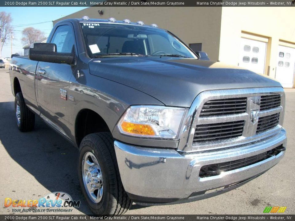 2010 Dodge Ram 2500 SLT Regular Cab 4x4 Mineral Gray Metallic / Dark Slate/Medium Graystone Photo #7