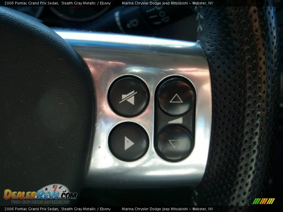 2006 Pontiac Grand Prix Sedan Stealth Gray Metallic / Ebony Photo #4