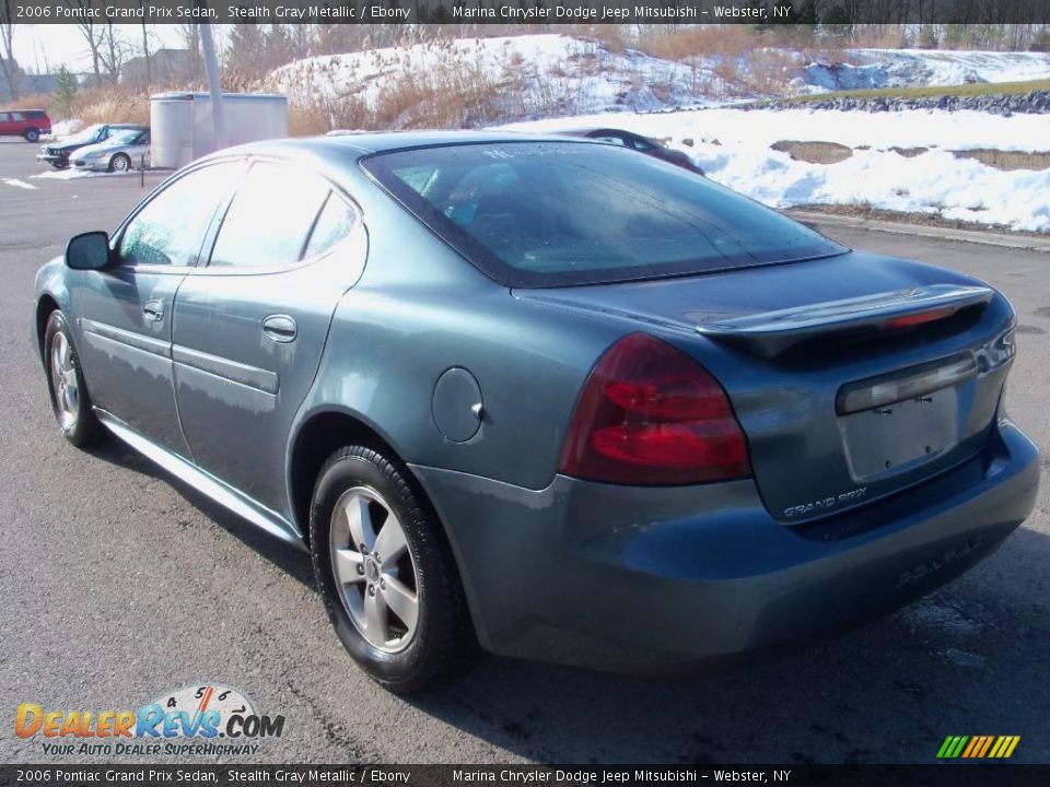 2006 Pontiac Grand Prix Sedan Stealth Gray Metallic / Ebony Photo #8