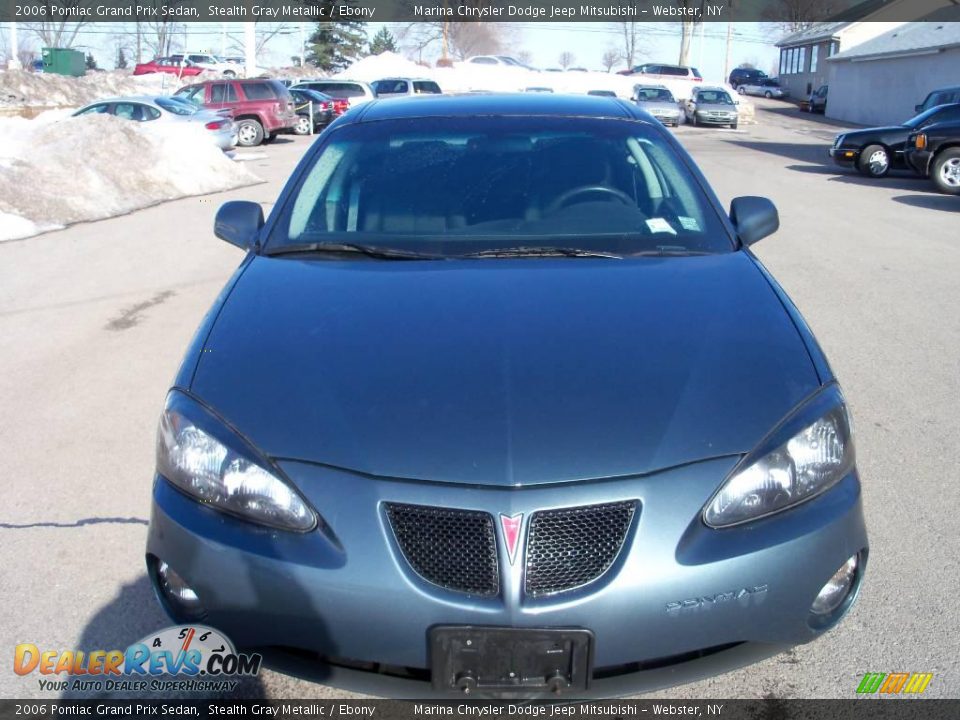 2006 Pontiac Grand Prix Sedan Stealth Gray Metallic / Ebony Photo #13