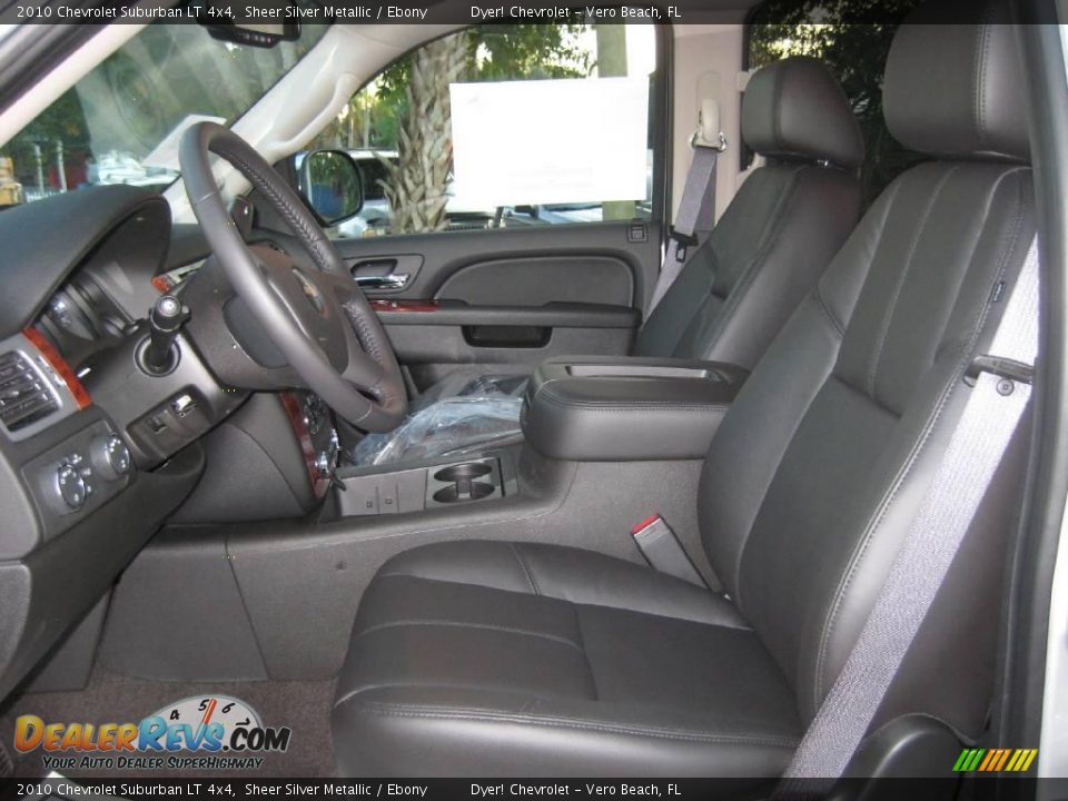 2010 Chevrolet Suburban LT 4x4 Sheer Silver Metallic / Ebony Photo #7