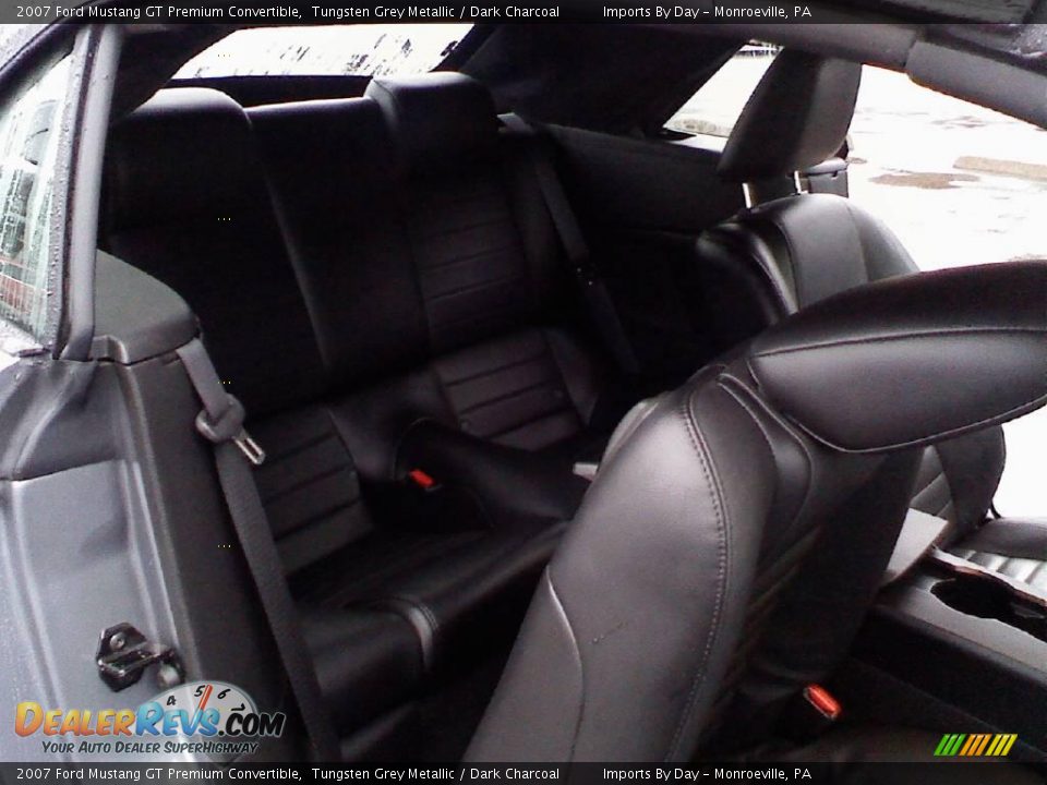 2007 Ford Mustang GT Premium Convertible Tungsten Grey Metallic / Dark Charcoal Photo #9