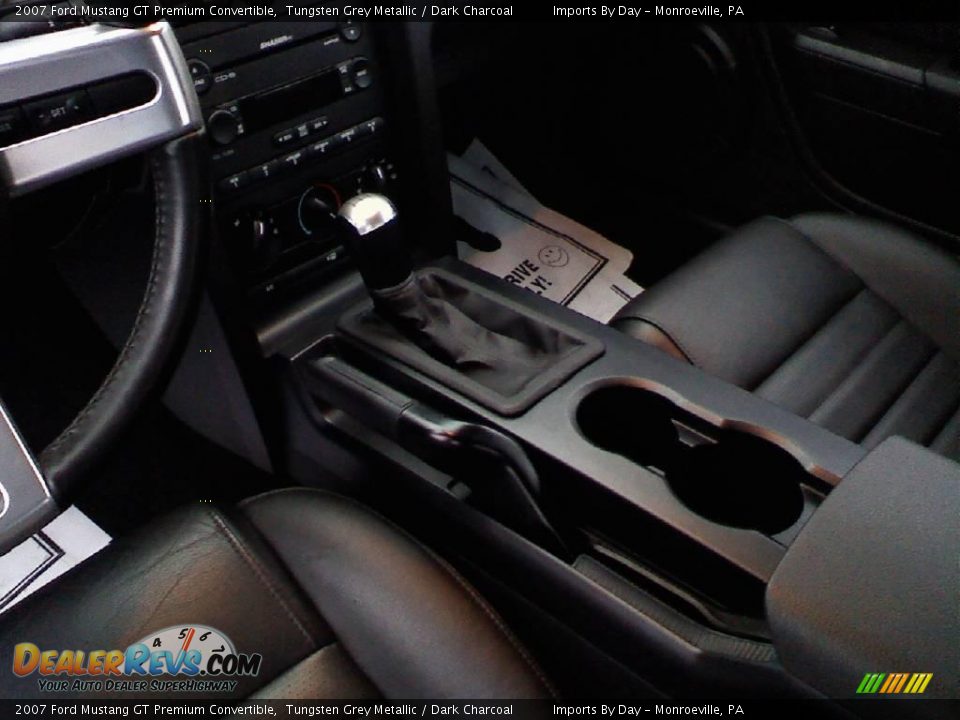 2007 Ford Mustang GT Premium Convertible Tungsten Grey Metallic / Dark Charcoal Photo #12