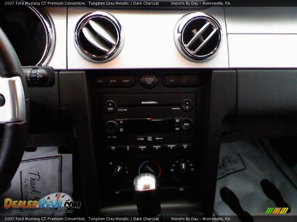 2007 Ford Mustang GT Premium Convertible Tungsten Grey Metallic / Dark Charcoal Photo #14