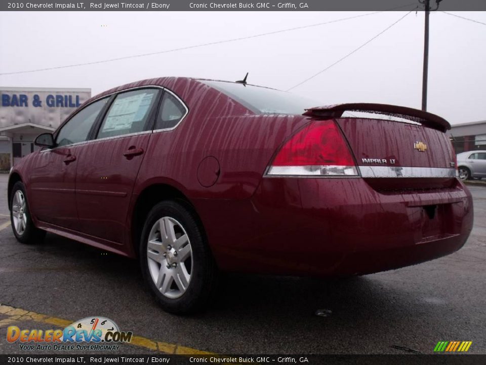 2010 Chevrolet Impala LT Red Jewel Tintcoat / Ebony Photo #3