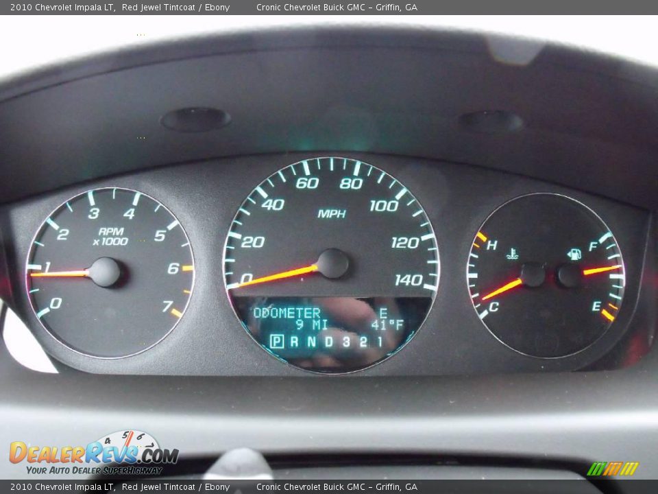 2010 Chevrolet Impala LT Red Jewel Tintcoat / Ebony Photo #17