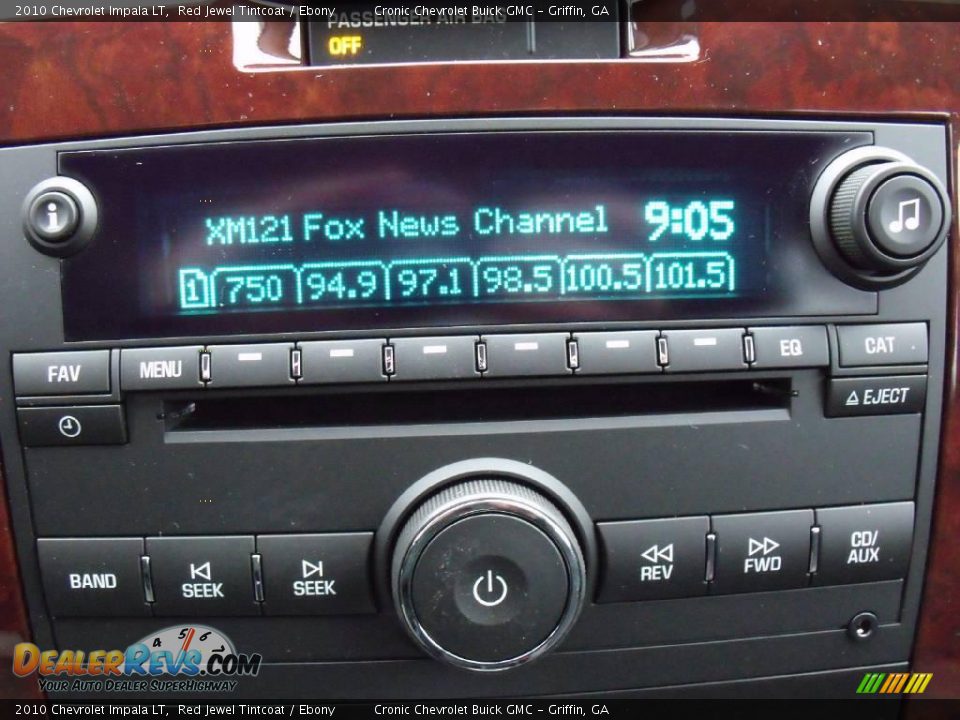 2010 Chevrolet Impala LT Red Jewel Tintcoat / Ebony Photo #18