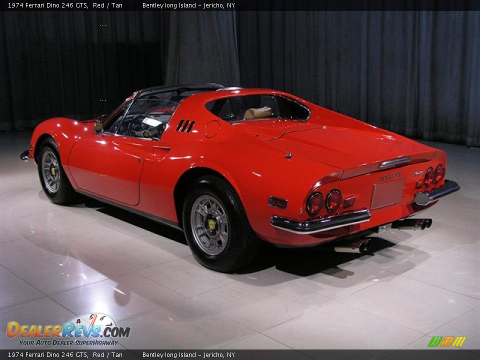 1974 Ferrari Dino 246 GTS Red / Tan Photo #2