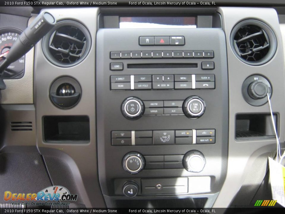 2010 Ford F150 STX Regular Cab Oxford White / Medium Stone Photo #3