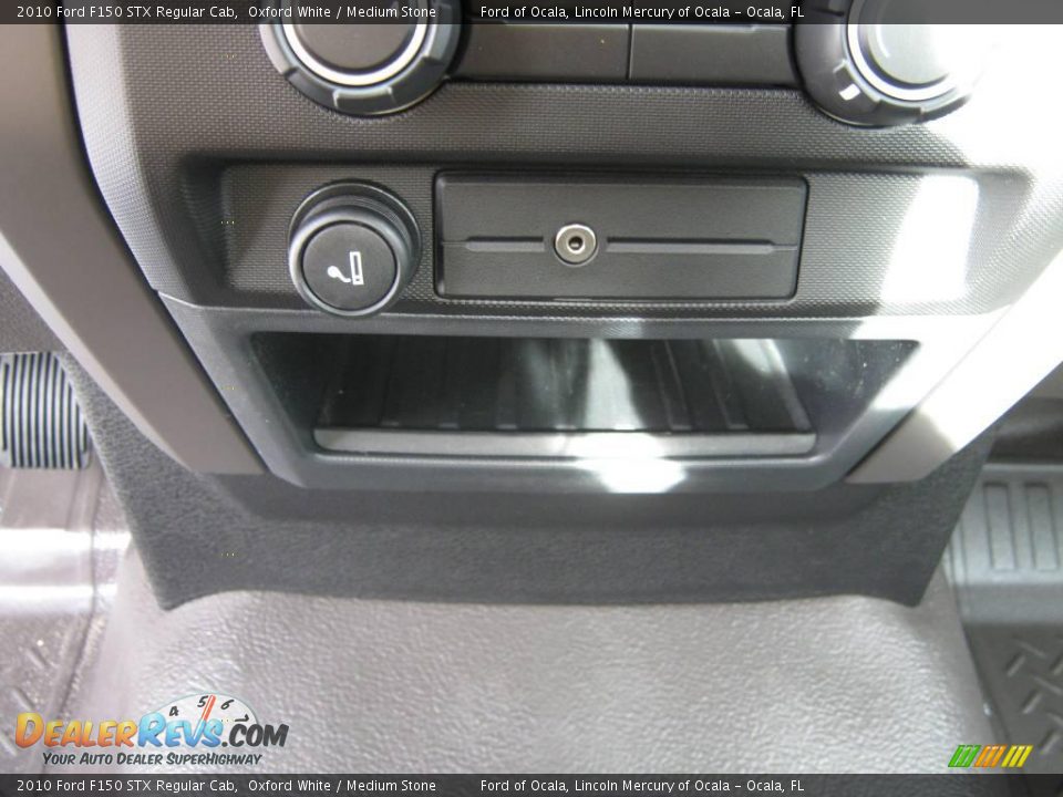 2010 Ford F150 STX Regular Cab Oxford White / Medium Stone Photo #4