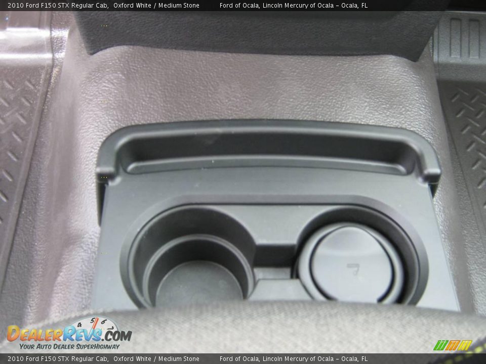 2010 Ford F150 STX Regular Cab Oxford White / Medium Stone Photo #6