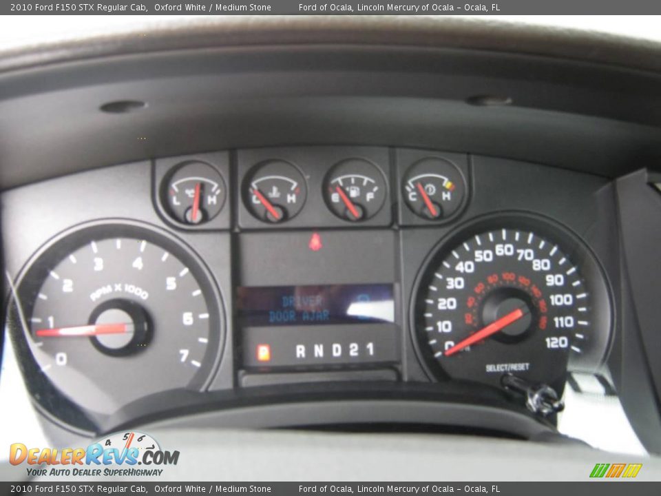 2010 Ford F150 STX Regular Cab Oxford White / Medium Stone Photo #7