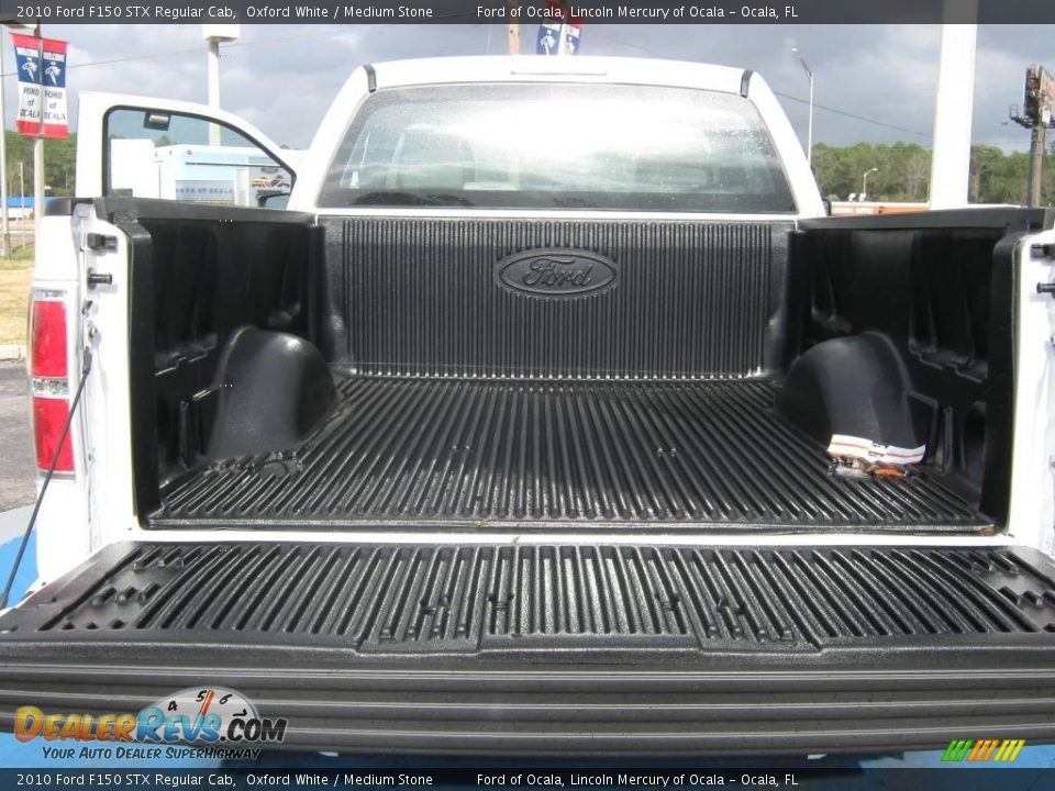 2010 Ford F150 STX Regular Cab Oxford White / Medium Stone Photo #8