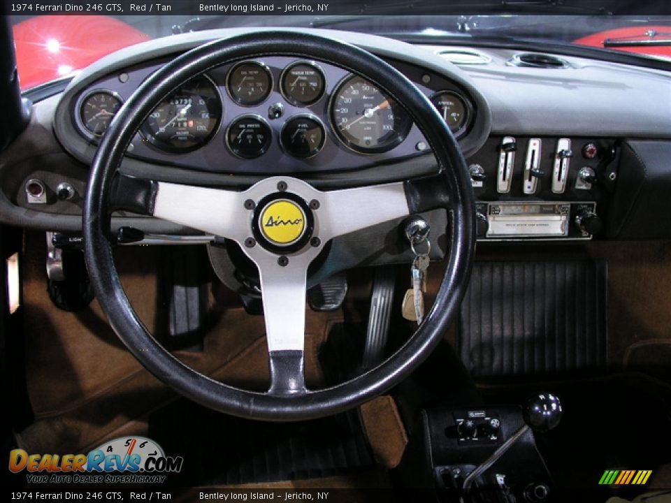 1974 Ferrari Dino 246 GTS Steering Wheel Photo #7