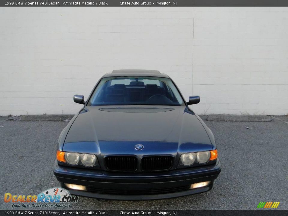 1999 BMW 7 Series 740i Sedan Anthracite Metallic / Black Photo #4