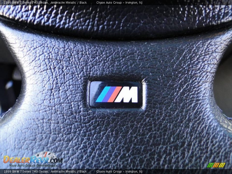 1999 BMW 7 Series 740i Sedan Anthracite Metallic / Black Photo #26