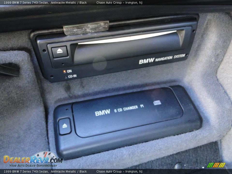 1999 BMW 7 Series 740i Sedan Anthracite Metallic / Black Photo #33