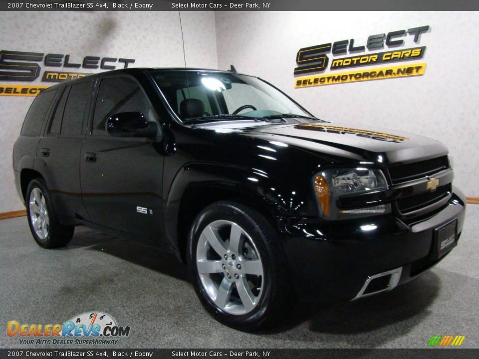 2007 Chevrolet TrailBlazer SS 4x4 Black / Ebony Photo #3