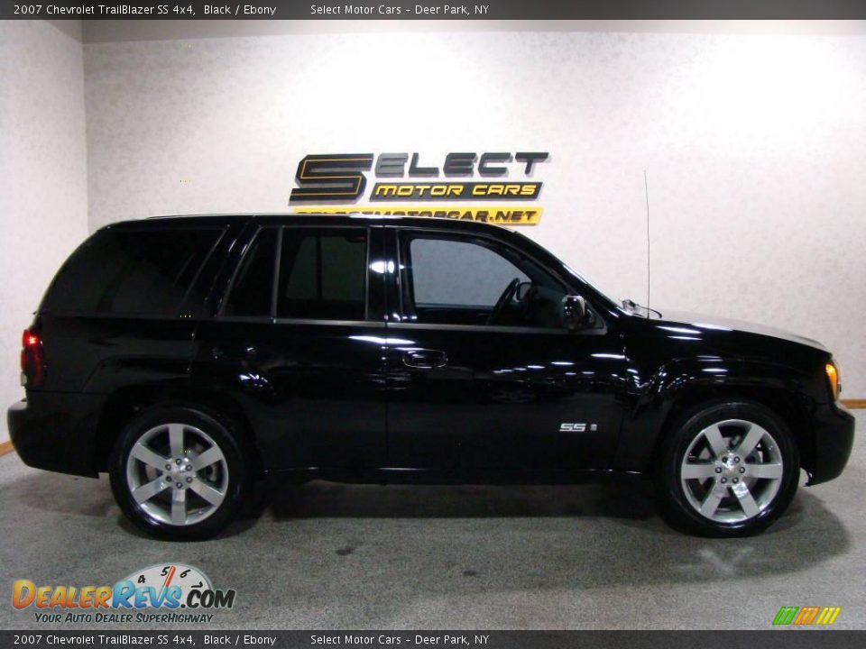 2007 Chevrolet TrailBlazer SS 4x4 Black / Ebony Photo #4