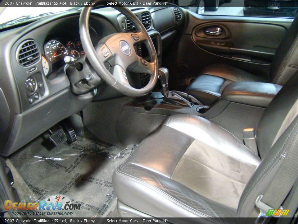 2007 Chevrolet TrailBlazer SS 4x4 Black / Ebony Photo #7