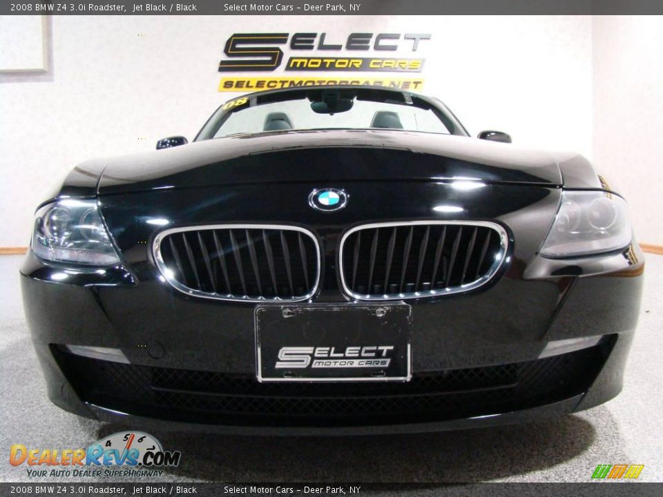2008 BMW Z4 3.0i Roadster Jet Black / Black Photo #2