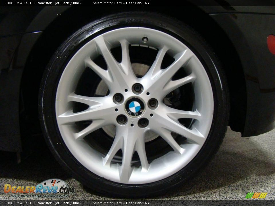 2008 BMW Z4 3.0i Roadster Jet Black / Black Photo #6