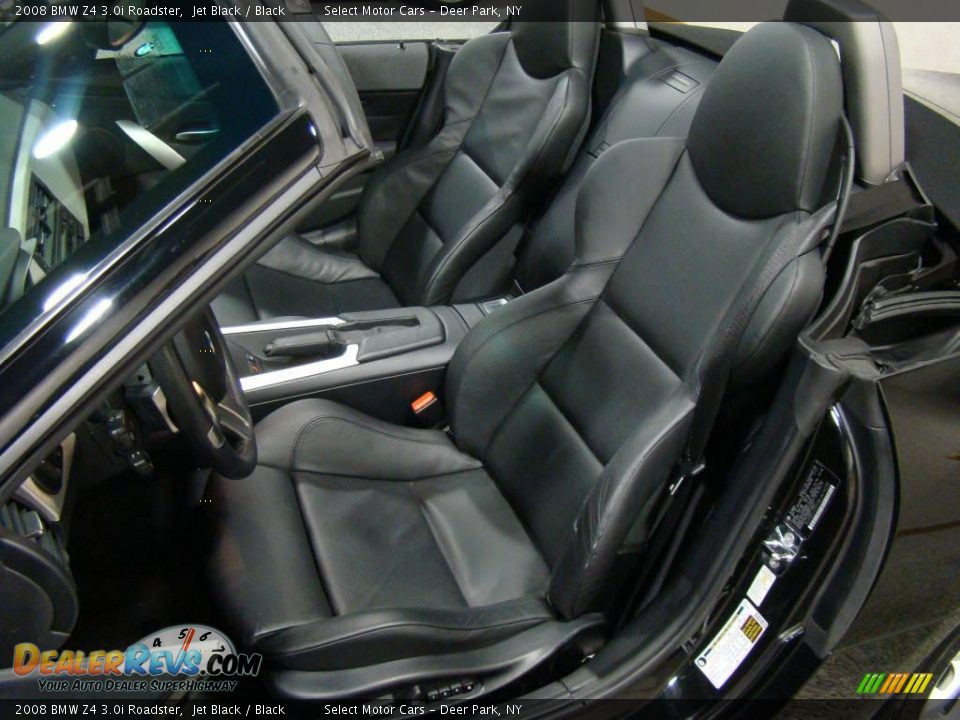 2008 BMW Z4 3.0i Roadster Jet Black / Black Photo #7