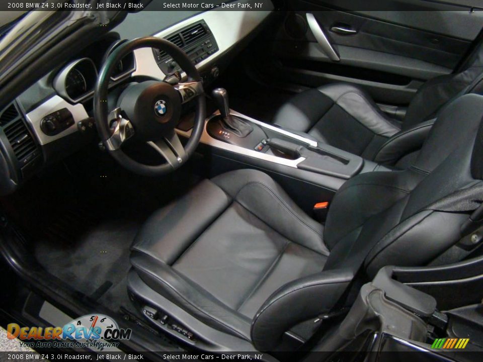 2008 BMW Z4 3.0i Roadster Jet Black / Black Photo #8