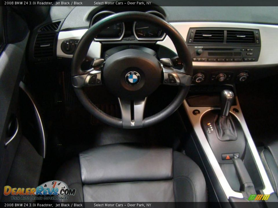 2008 BMW Z4 3.0i Roadster Jet Black / Black Photo #9