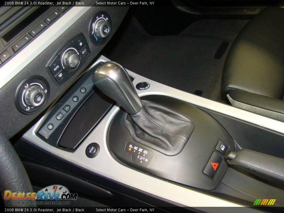 2008 BMW Z4 3.0i Roadster Jet Black / Black Photo #11