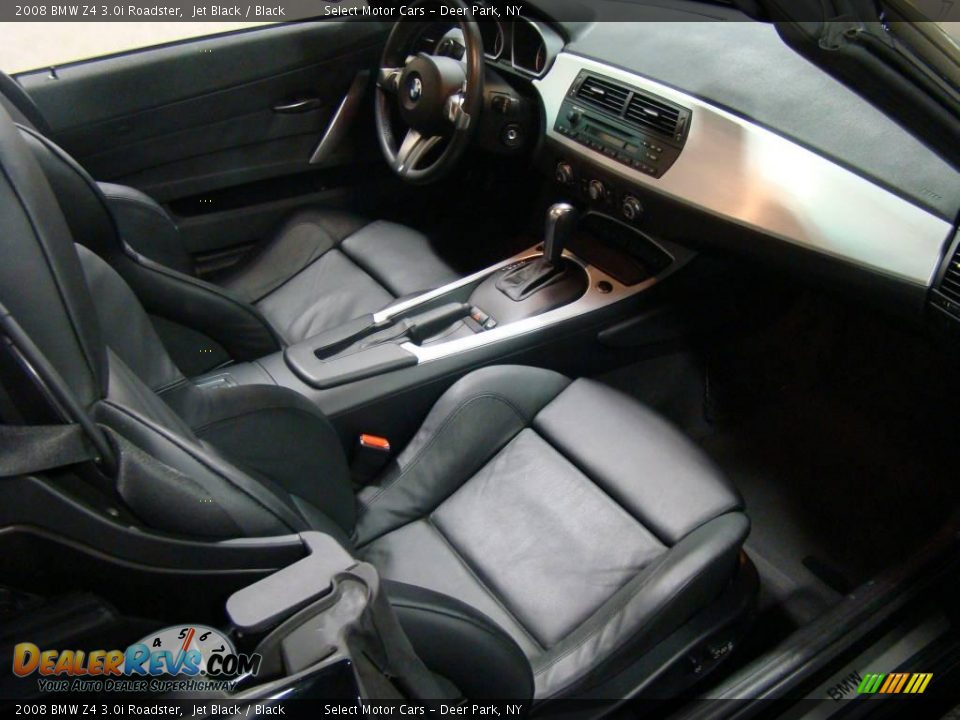 2008 BMW Z4 3.0i Roadster Jet Black / Black Photo #13
