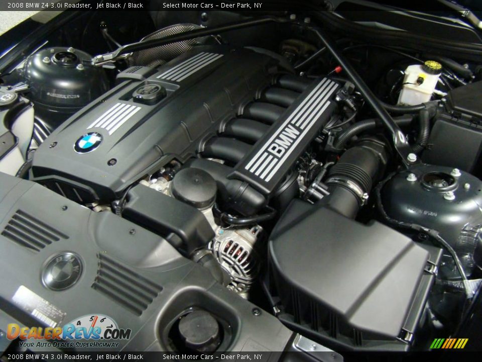 2008 BMW Z4 3.0i Roadster Jet Black / Black Photo #14