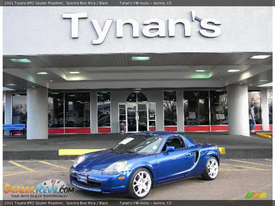 Front 3/4 View of 2001 Toyota MR2 Spyder Roadster Photo #1