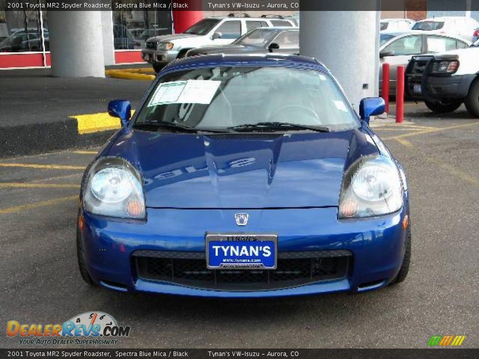 Spectra Blue Mica 2001 Toyota MR2 Spyder Roadster Photo #2