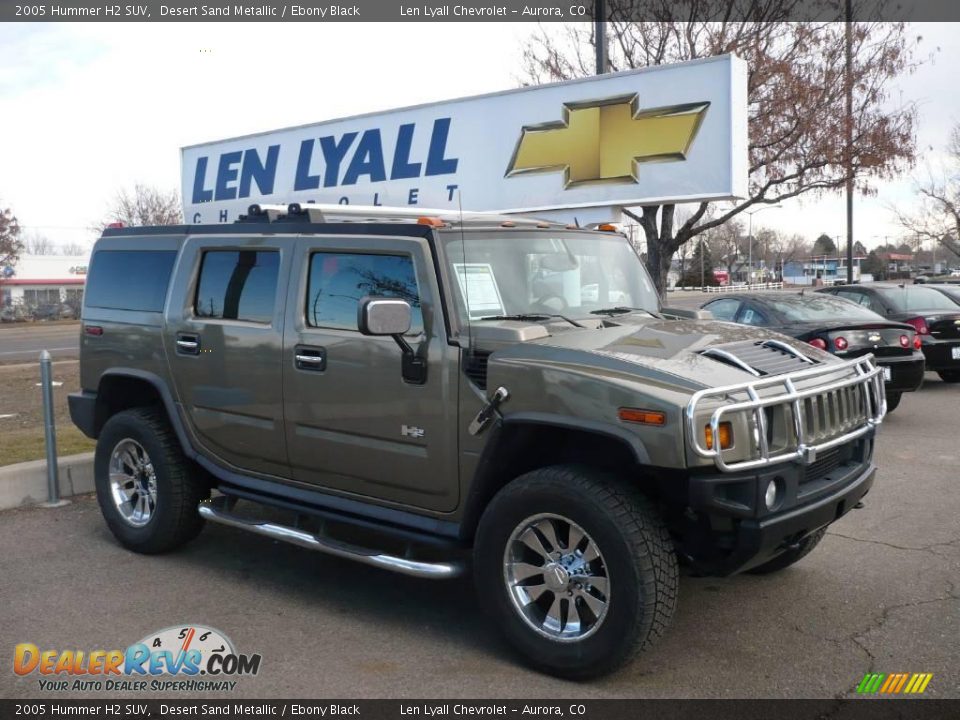 2005 Hummer H2 SUV Desert Sand Metallic / Ebony Black Photo #1